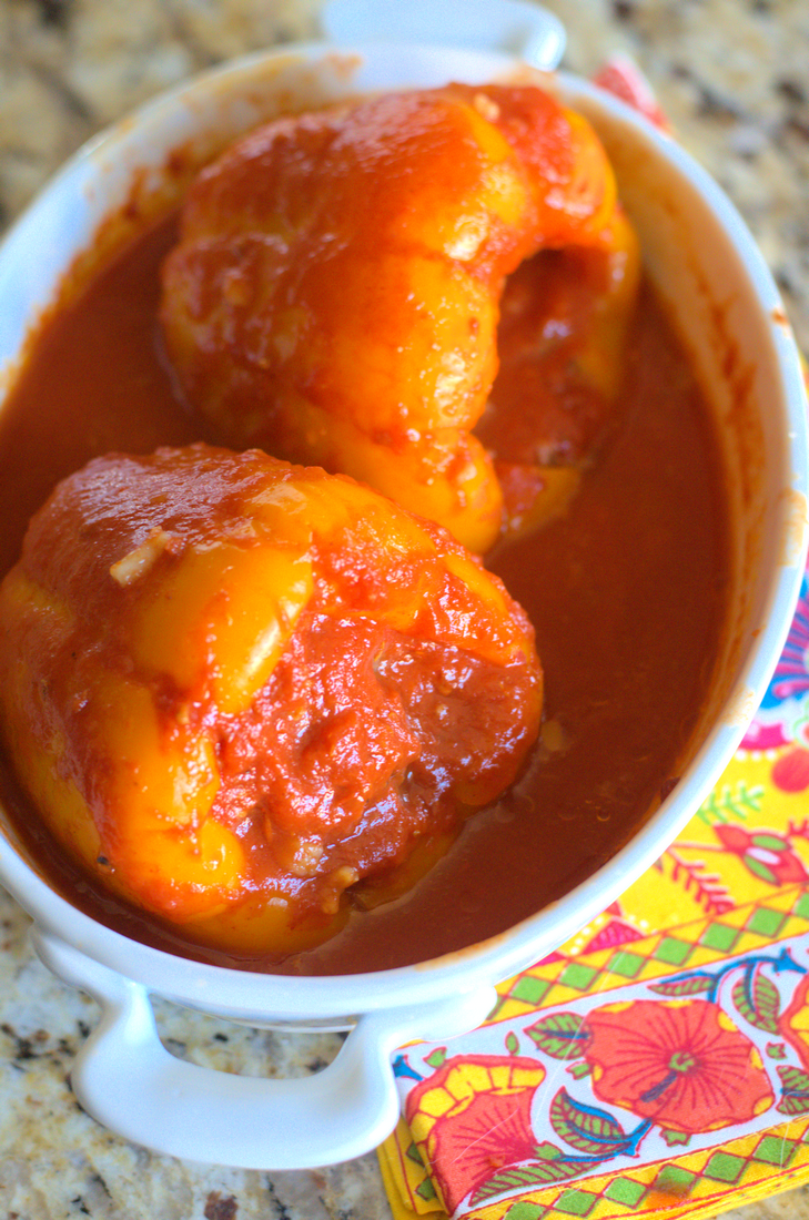 Plnena Paprika - Stuffed Peppers