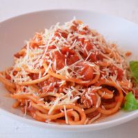 spaghetti all amatriciana