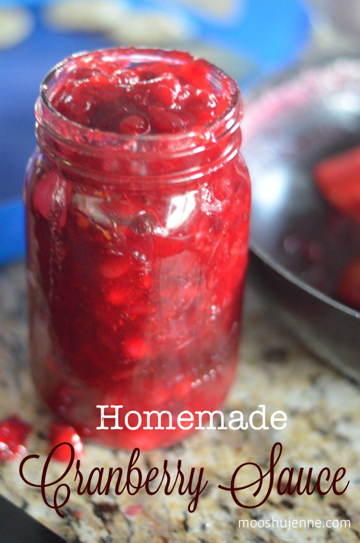 Cranberry Sauce & Cranberry Pie - Mooshu Jenne