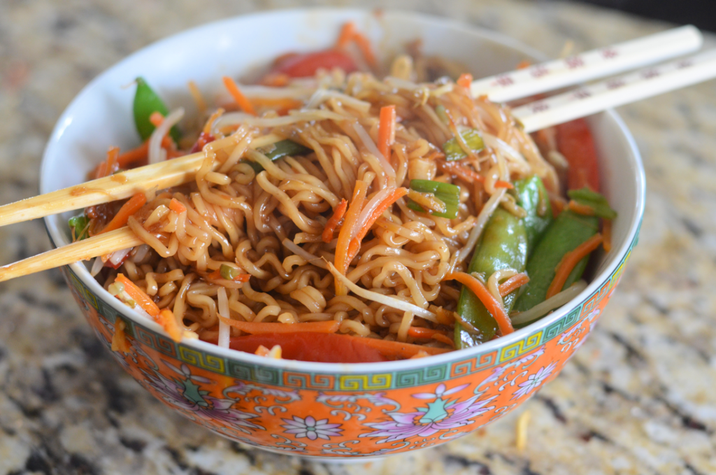 Vegetable Ramen by Mooshu Jenne