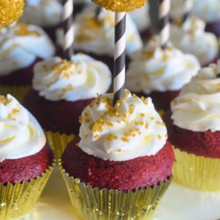 New Year's Eve Ball Dropping Cupcakes