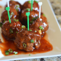 Firecracker Beef Meatballs