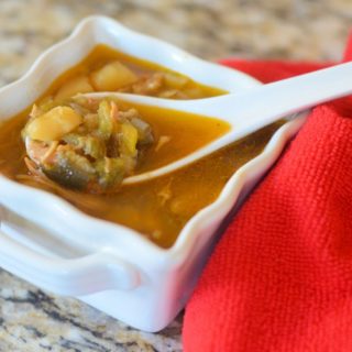 Green Chile Chicken Stew