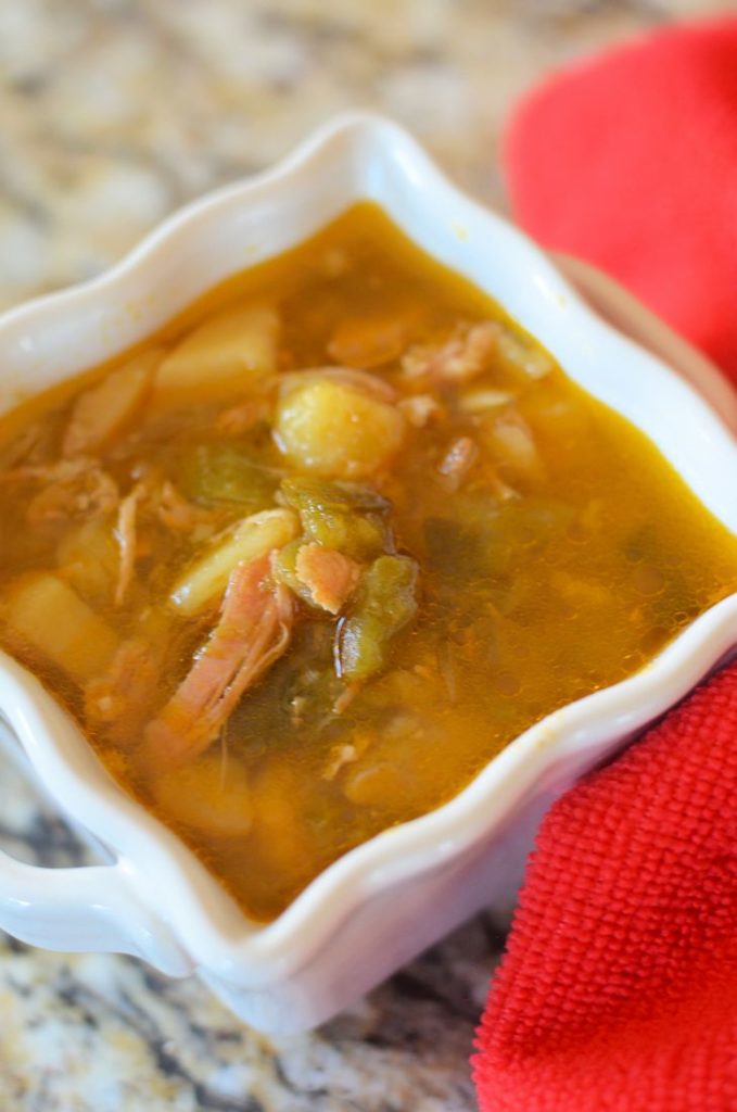 Green Chile Chicken Stew