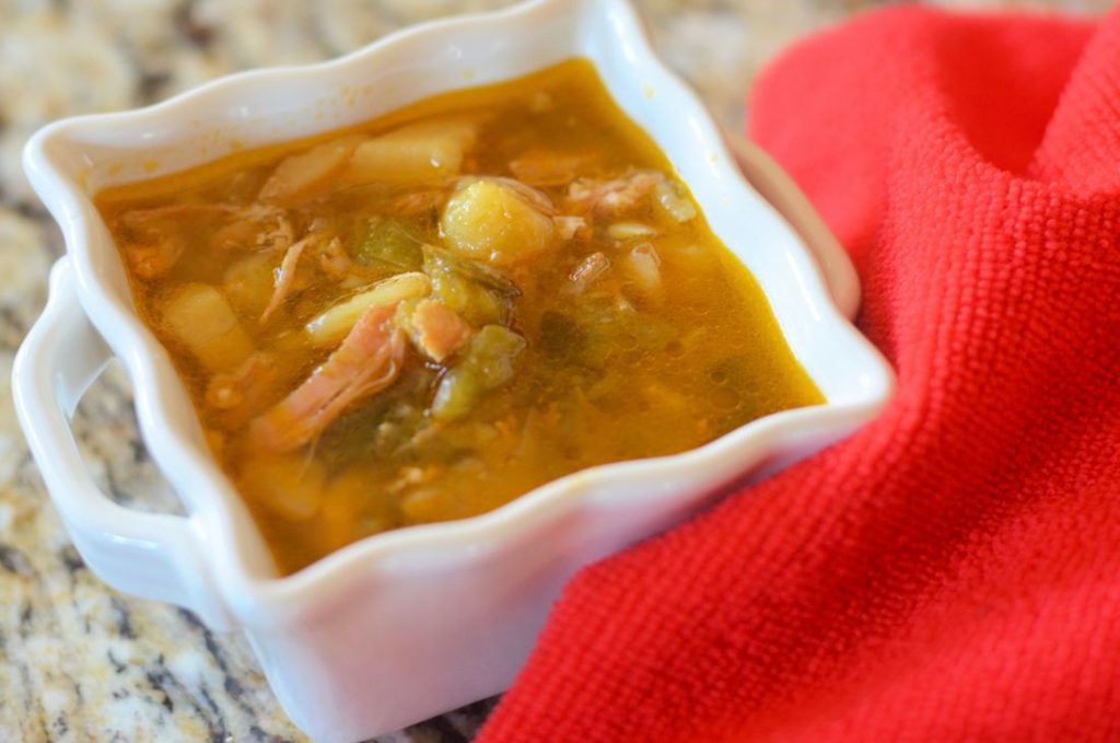 Green Chile Chicken Stew