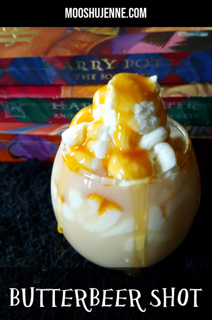 Butterbeer shot is the perfect adult drink for those that love Harry Potter. Inspired by the butterbeer drink from the films. This shot is great for Harry Potter parties.
