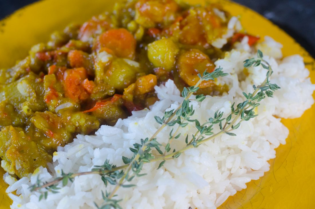 Instant Pot Potato Curry
