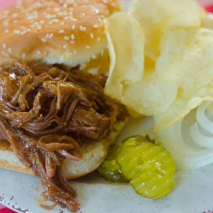 Instant Pot Barbecue Beef Brisket Sandwich Mooshu Jenne