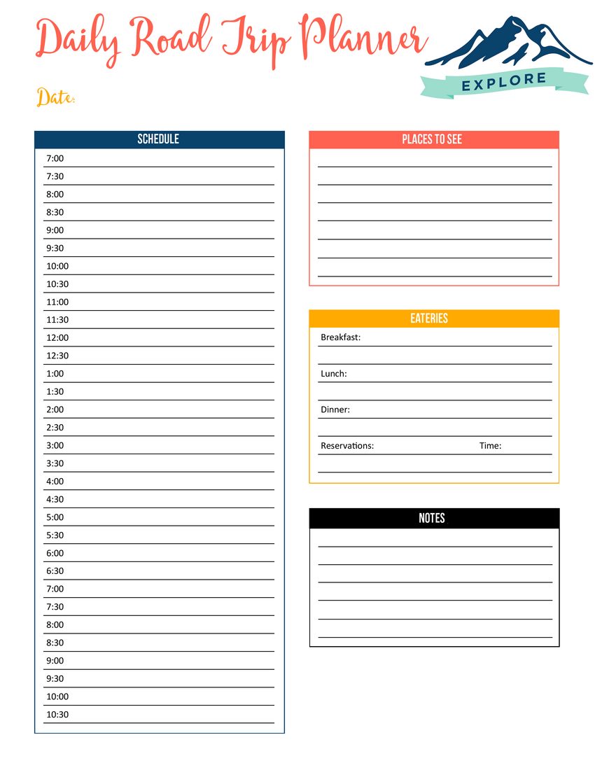 Wanderlust Road Trip Planner