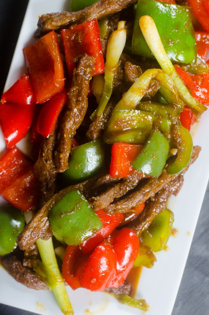 Instant Pot Pepper Beef - Mooshu Jenne