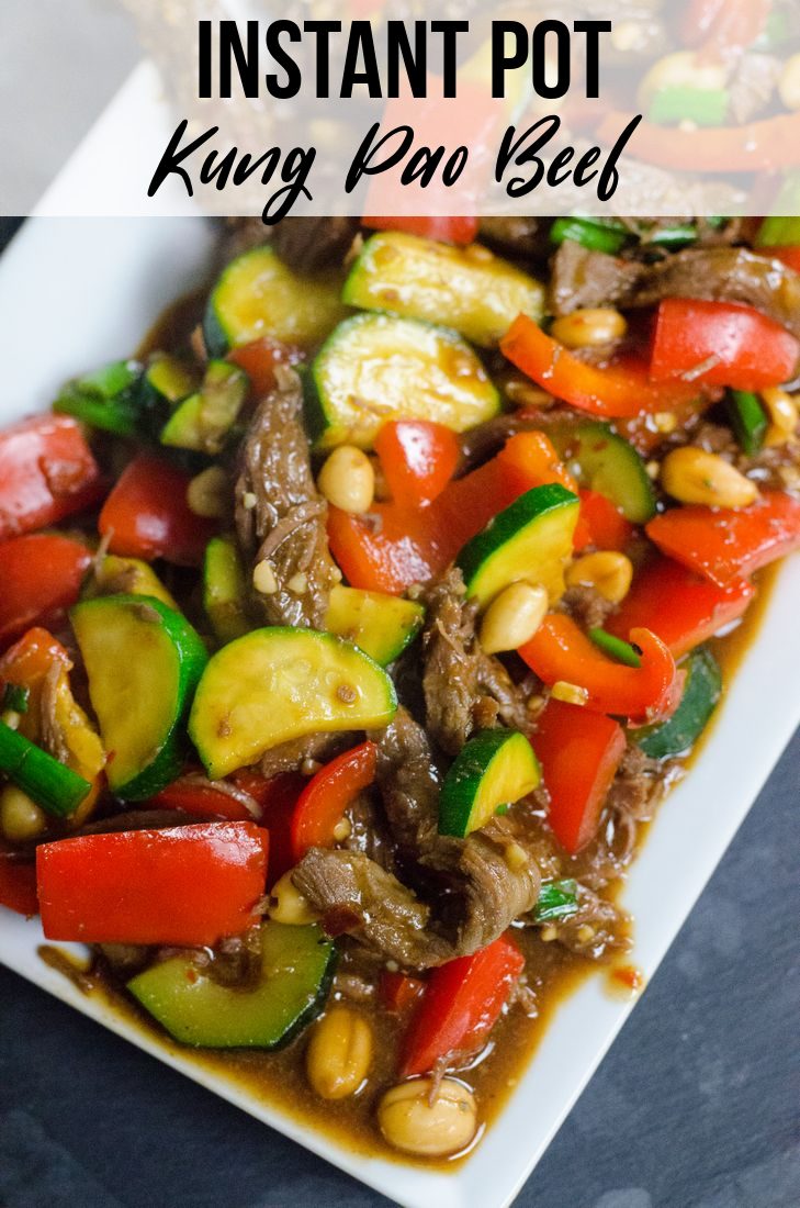 Instant Pot Kung Pao Beef