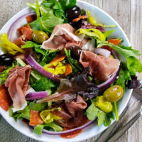 Italian Prosciutto Sub Salad