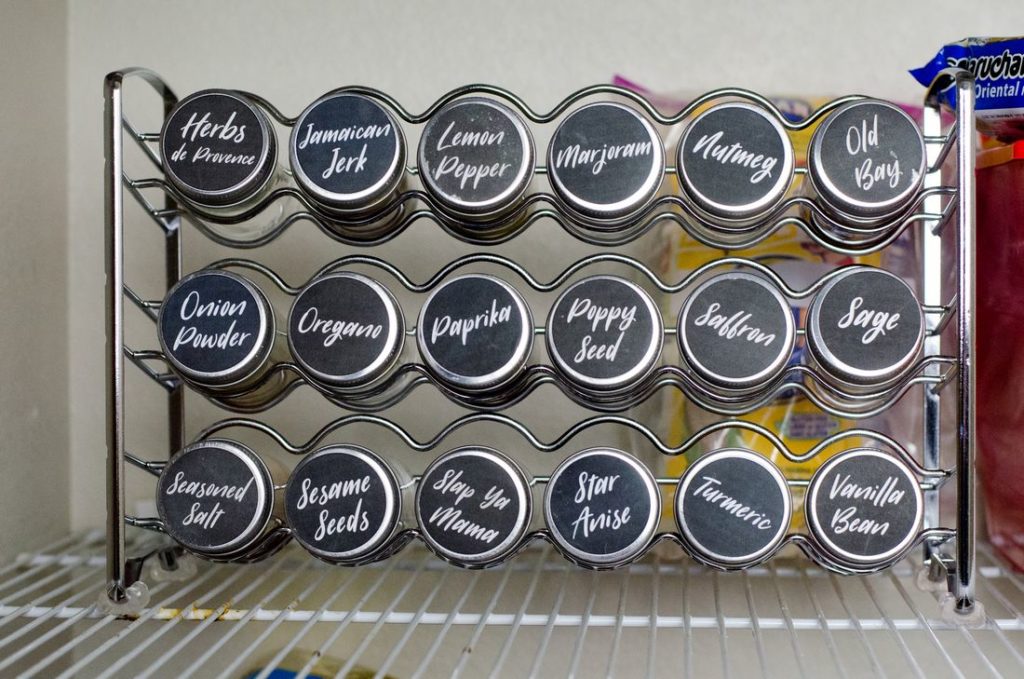 Spice Jar Printable Pantry Organization