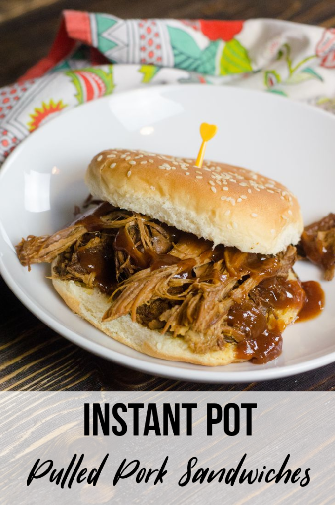 Instant Pot Pulled Pork Sandwiches