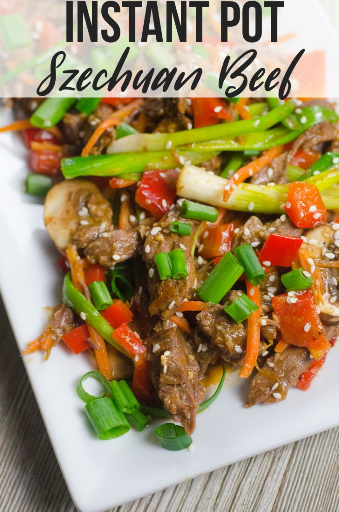 Instant Pot Szechuan Beef