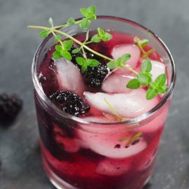 Blackberry Lime Margaritas