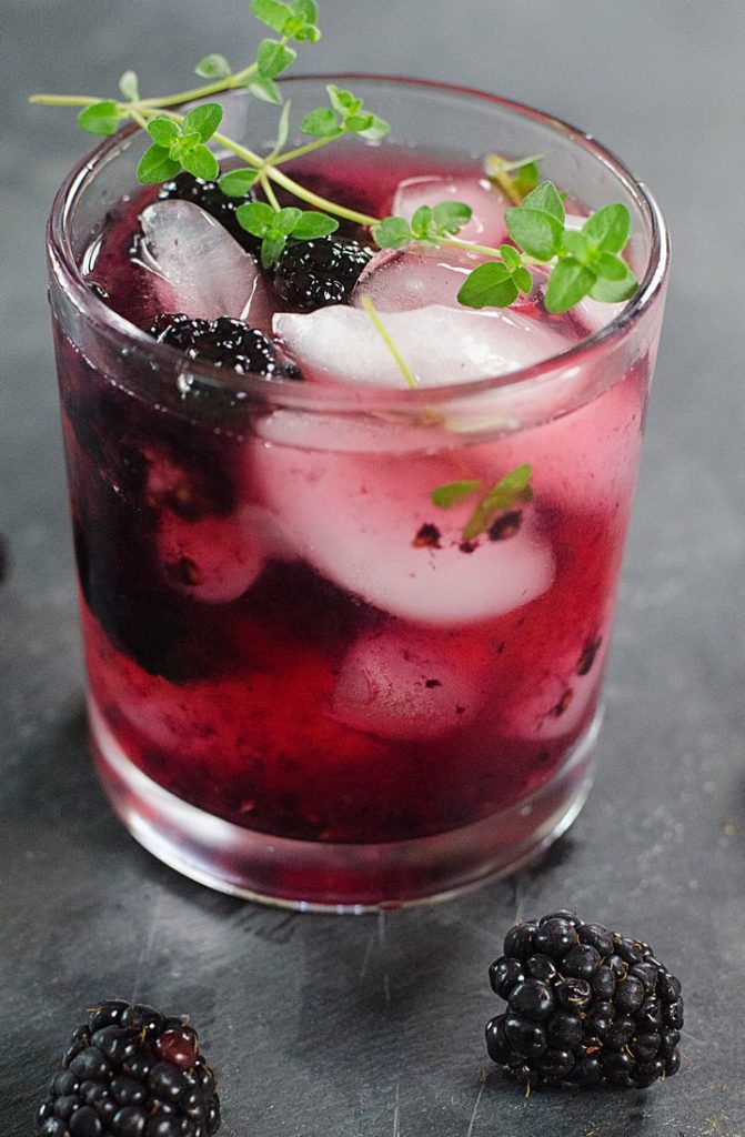 Blackberry Lime Margaritas