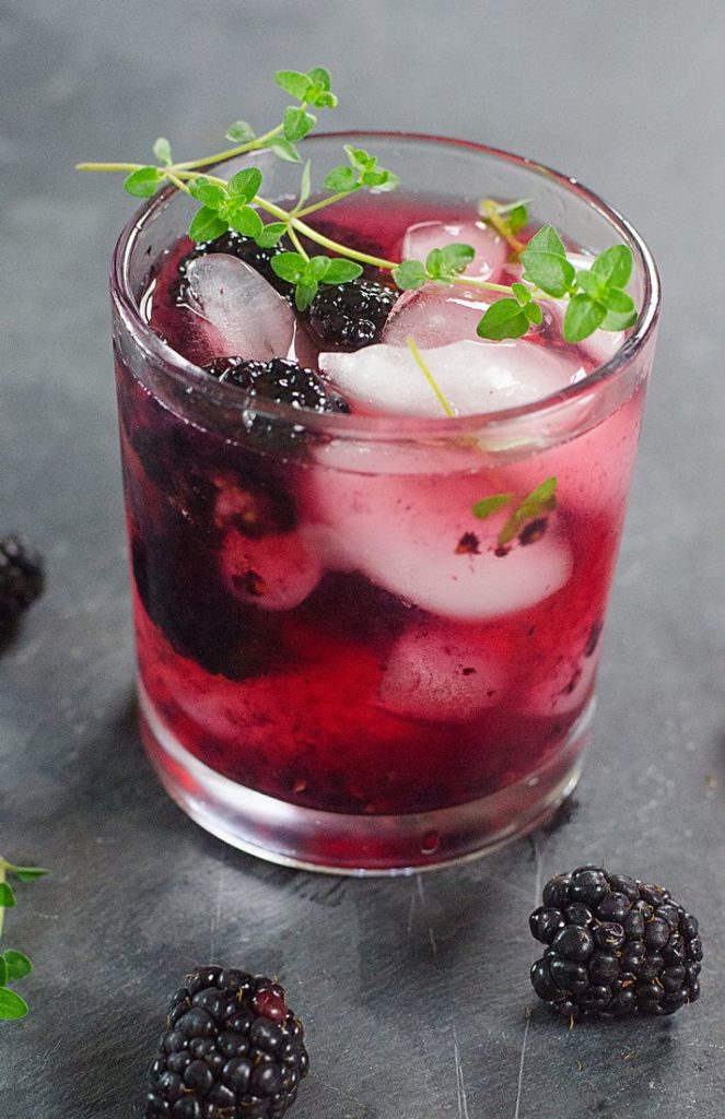 Blackberry Lime Margaritas