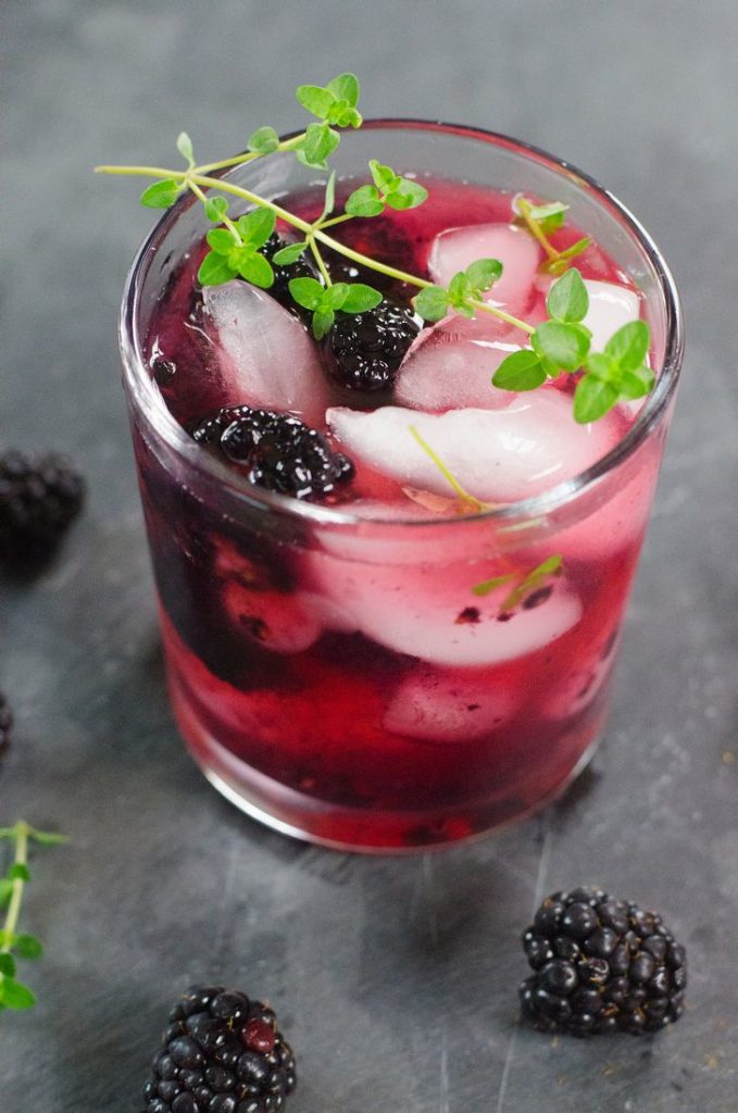 Blackberry Lime Margaritas