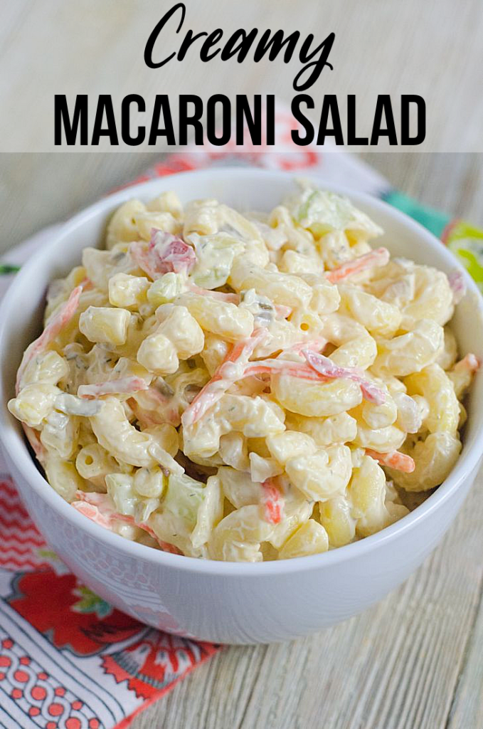 Creamy Macaroni Salad