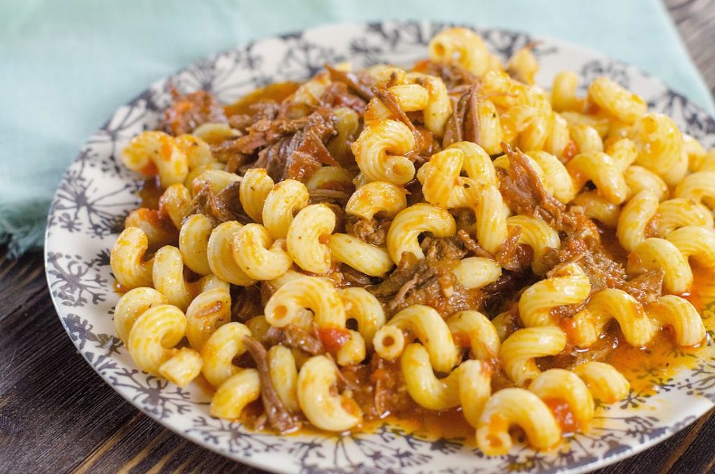 Instant Pot Ragu Cavatappi