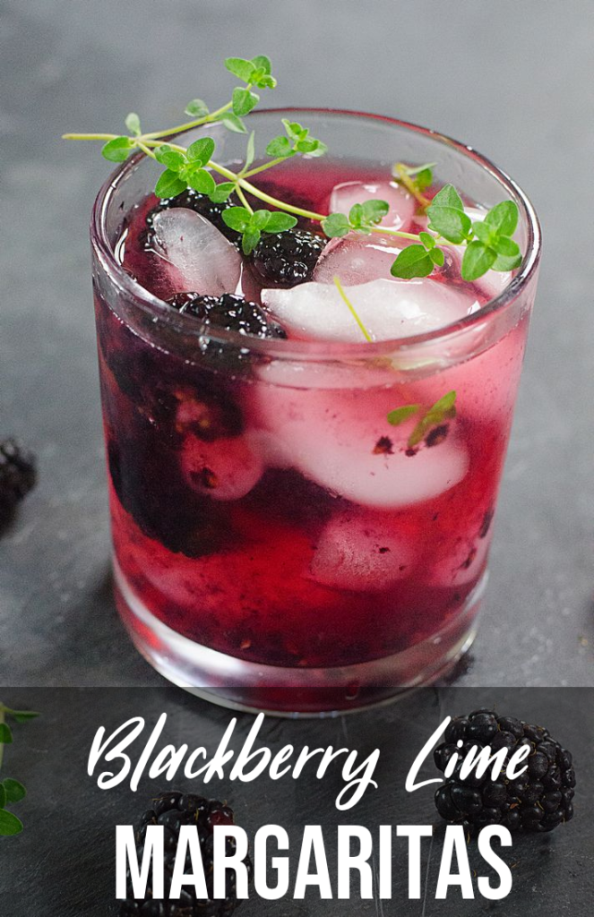 Blackberry Lime Margaritas