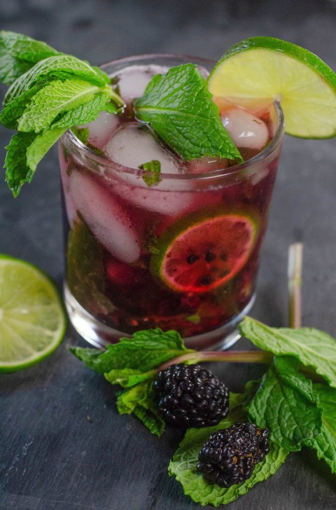 Blackberry Lime Mojito