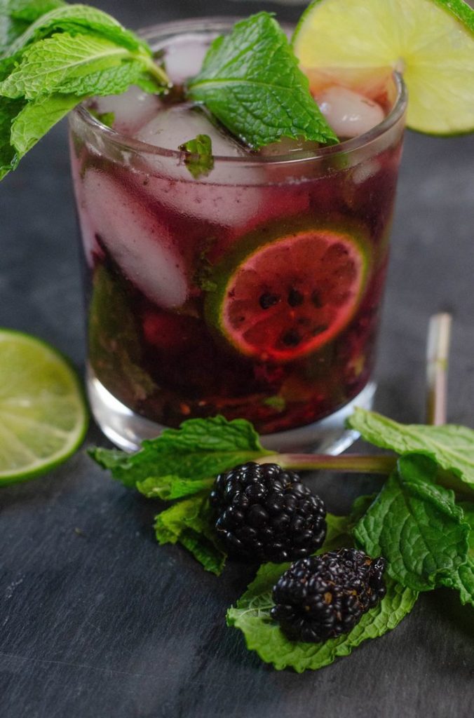 Blackberry Lime Mojito