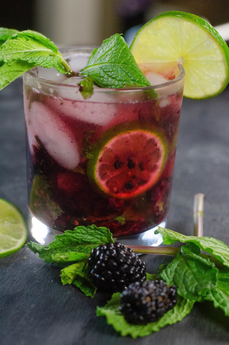 Blackberry Lime Mojito