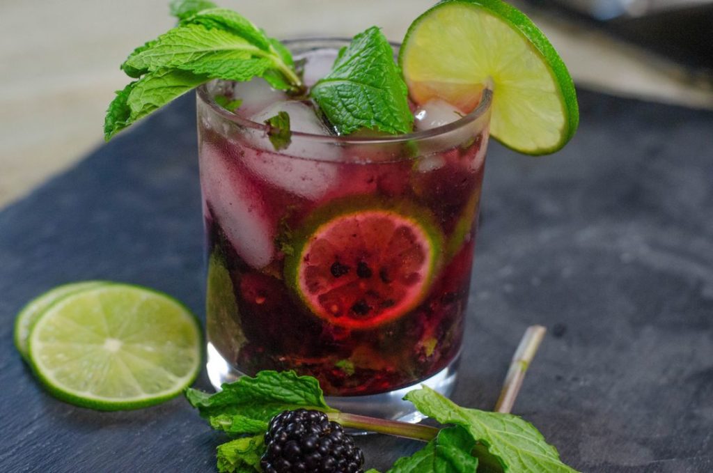 Blackberry Lime Mojito