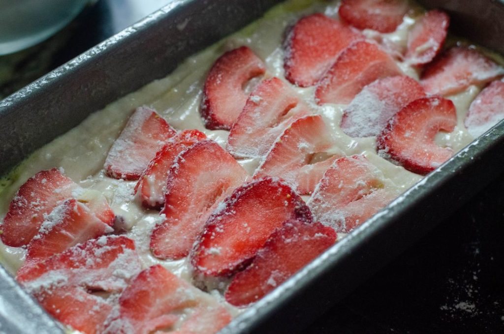 Iced Strawberry Bread Process Picture