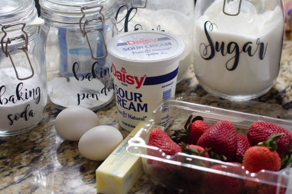 Iced Strawberry Bread Process Picture