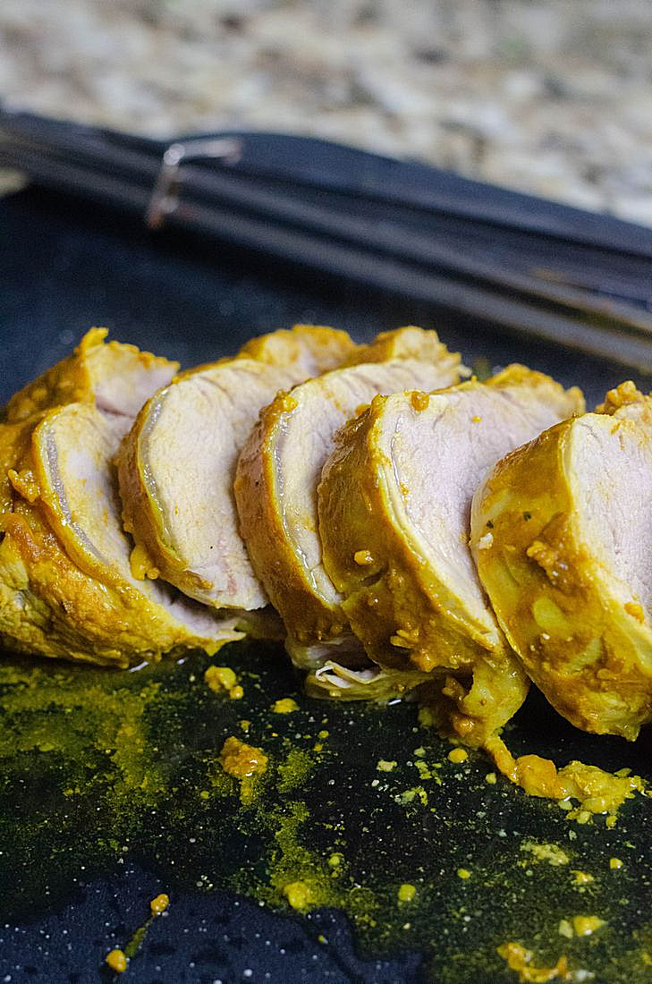 Instant Pot Honey Turmeric Pork Tenderloin