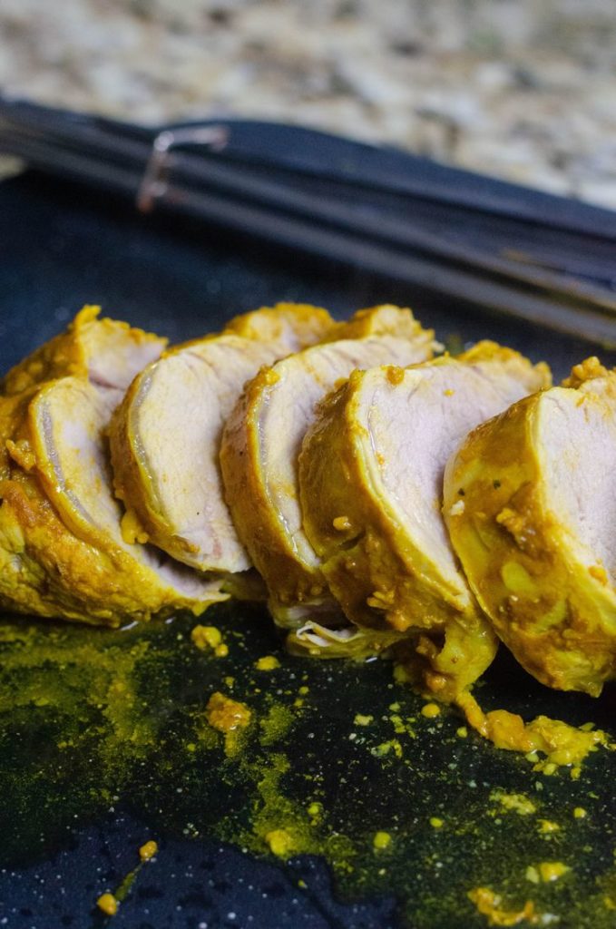 Instant Pot Honey Turmeric Pork Tenderloin