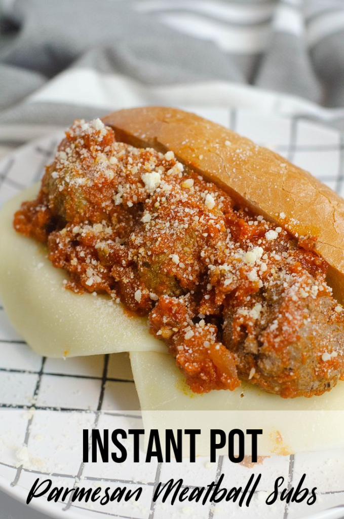 Instant Pot Parmesan Meatball Subs