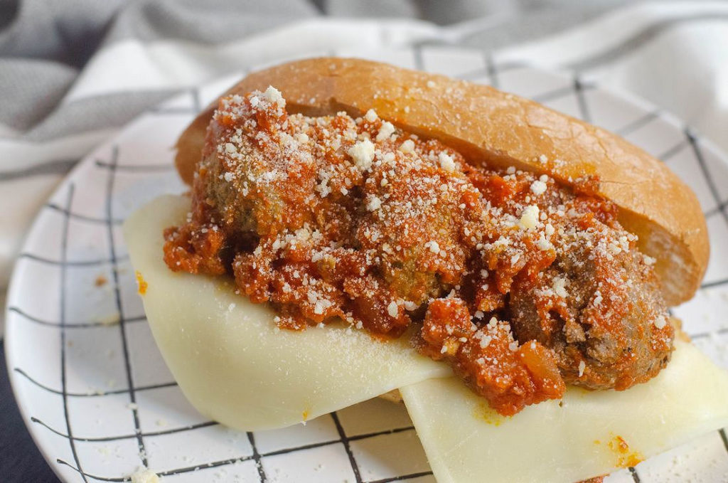 Instant Pot Parmesan Meatball Subs