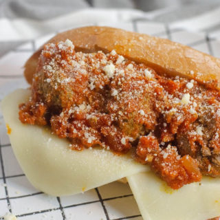 Instant Pot Parmesan Meatball Subs