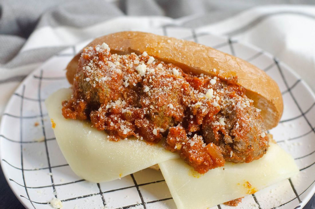 Instant Pot Parmesan Meatball Subs