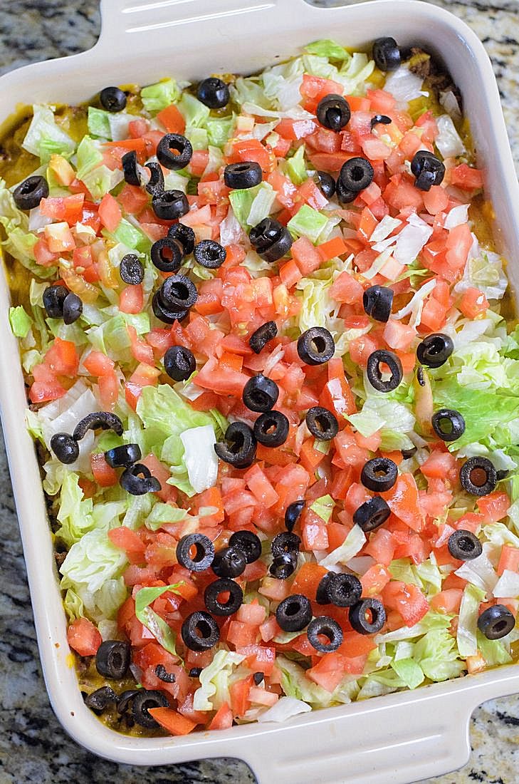 Low Carb Taco Casserole