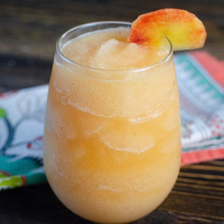 Peach Bourbon Slush