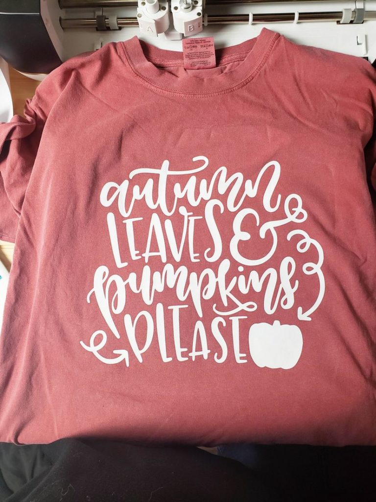 Autumn Shirt DIY