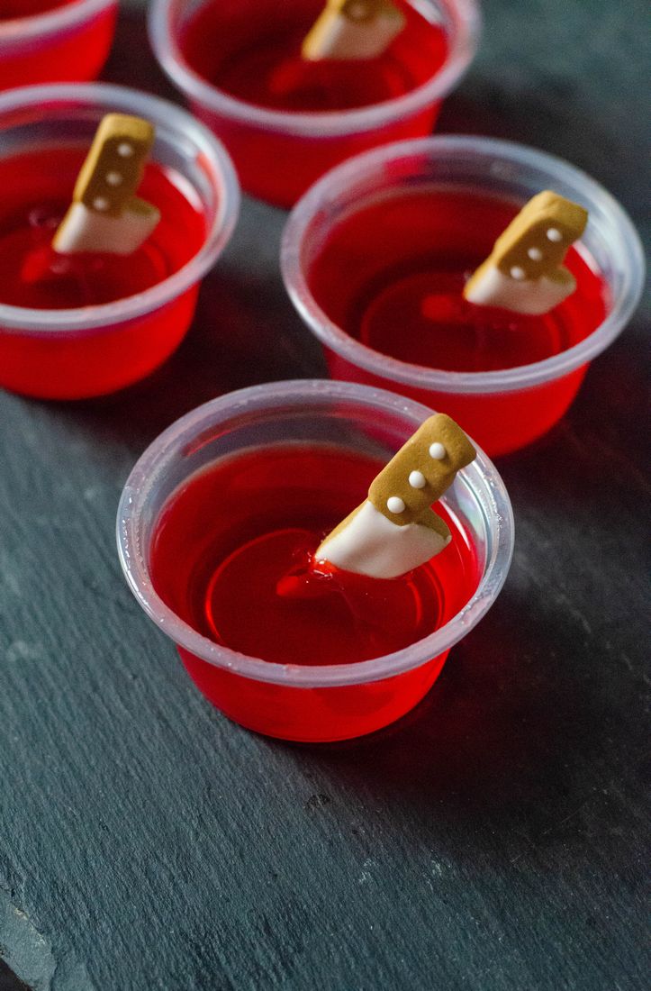 Michael Myers Halloween Jello Shots