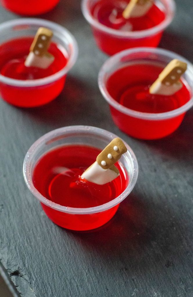 Michael Myers Halloween Jello Shots