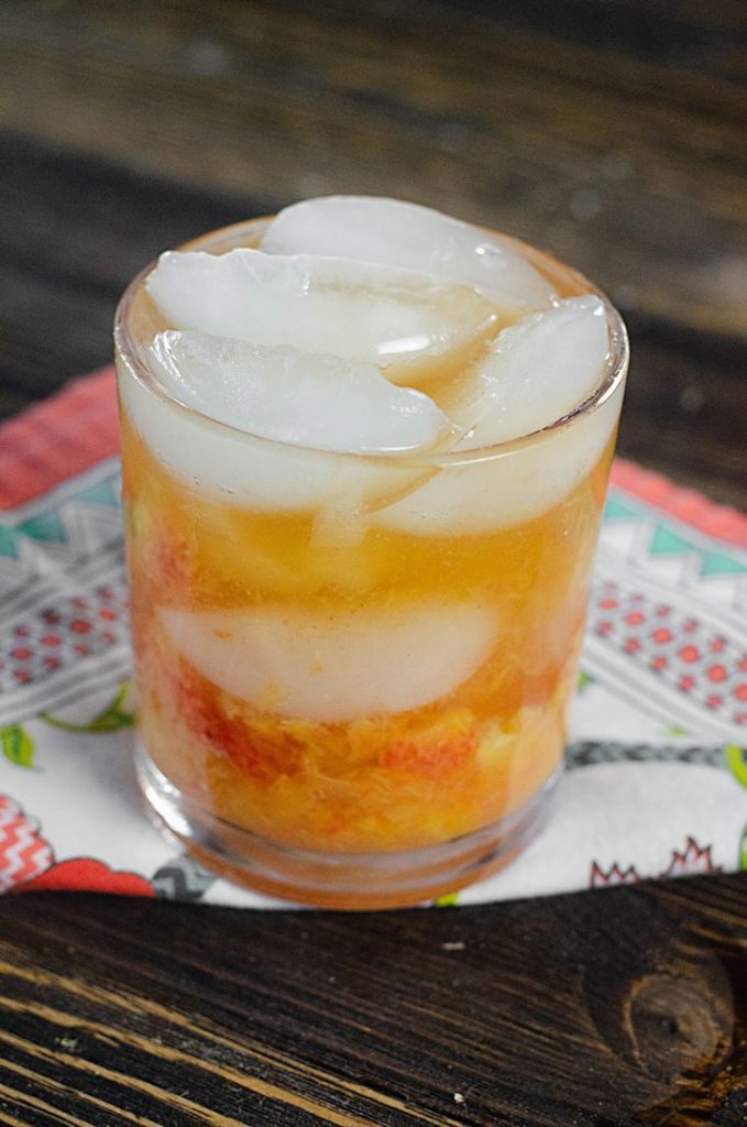 Peach Bourbon Smash 1