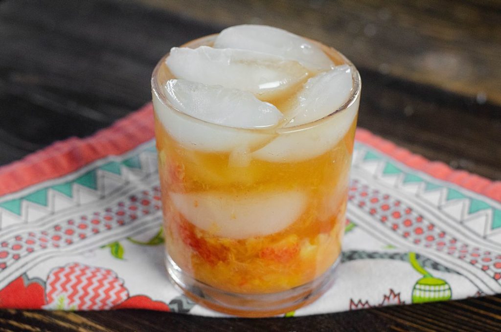 Peach Bourbon Smash 4