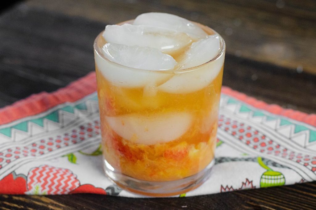 Peach Bourbon Smash 5