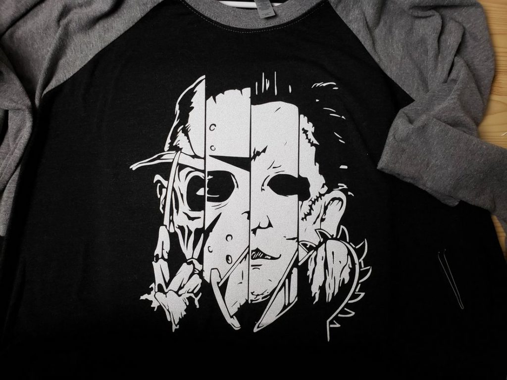 Horror Movie Raglan Shirt