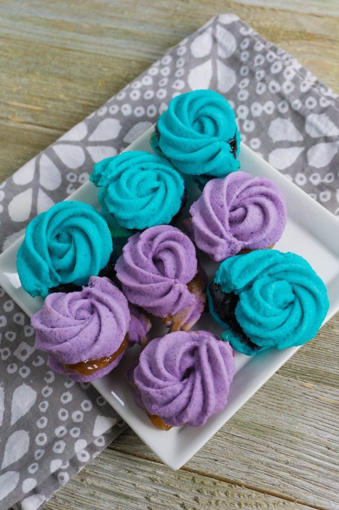 Frozen Inspired Rose Cookies