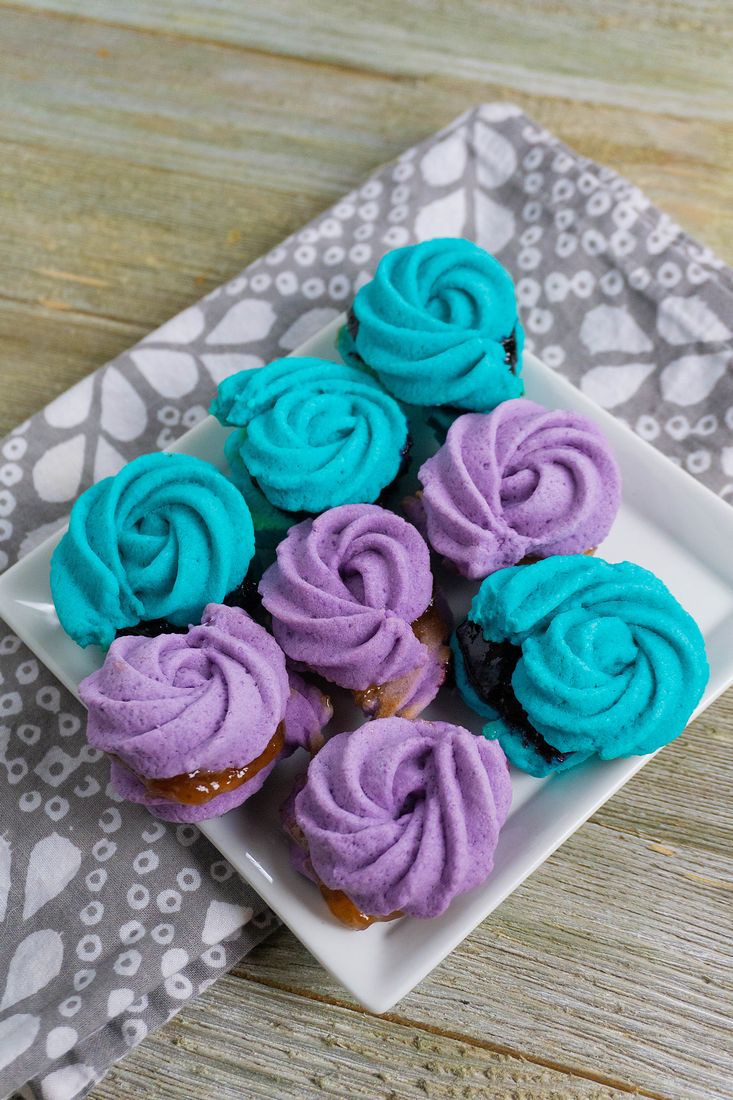 Frozen Inspired Rose Cookies