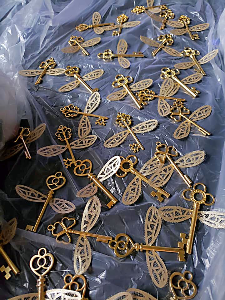 Harry Potter Flying Key Ornaments